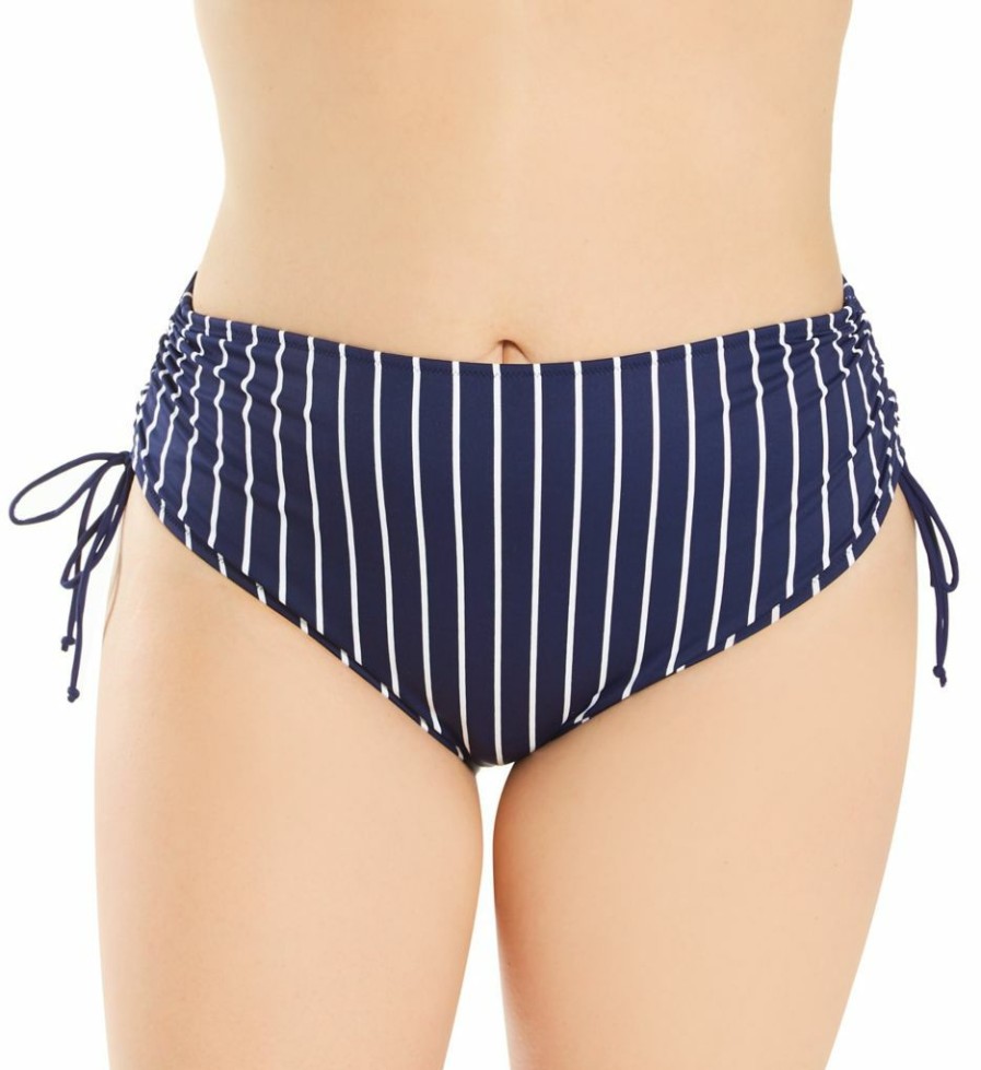 Swimwear * | Excellent Elomi Plain Sailing Adjustable Brief Swim Bottom Es7277 Midnightstripe