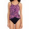 Swimwear * | Less Expensive Magicsuit Wild Life Lisa One Piece Swimsuit 6010155 Black/Multi