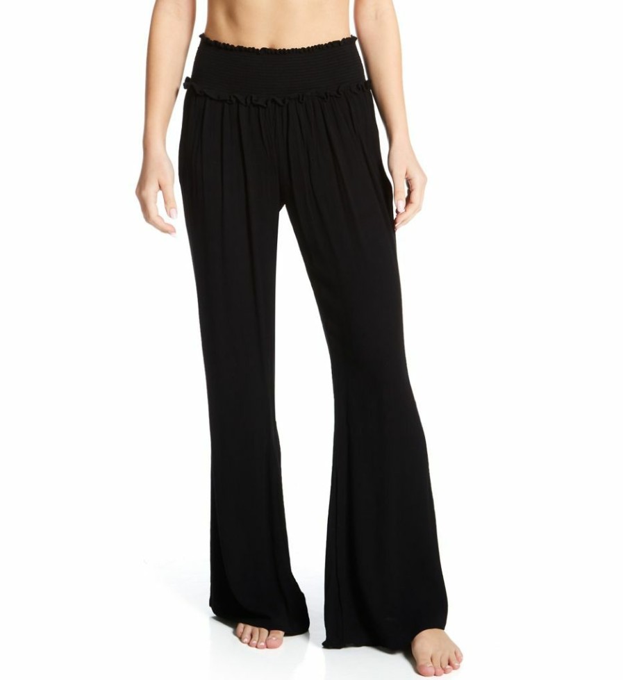 Raisins * | Less Expensive Raisins Cover Ups Beach Day Pant G710096 Black