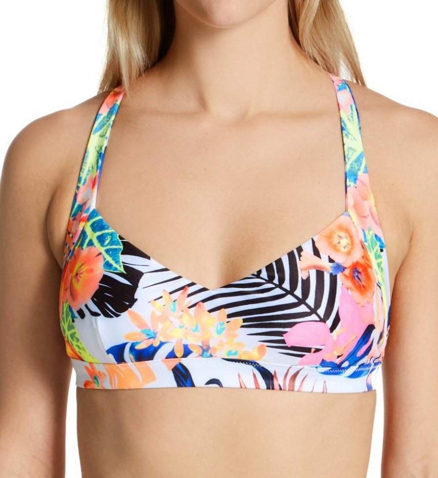 Raisins * | Wholesale Raisins Haleiwa Beach Life Bra Swim Top G711033 Whitehaven