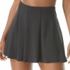 Swimwear * | Excellent Coco Reef Heritage Truly High Waisted Skirt Swim Bottom T31102 Black