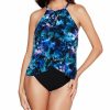 Swimwear * | Wholesale Magicsuit Peace Out Aubrey One Piece Swimsuit 6013120 Black/Multi