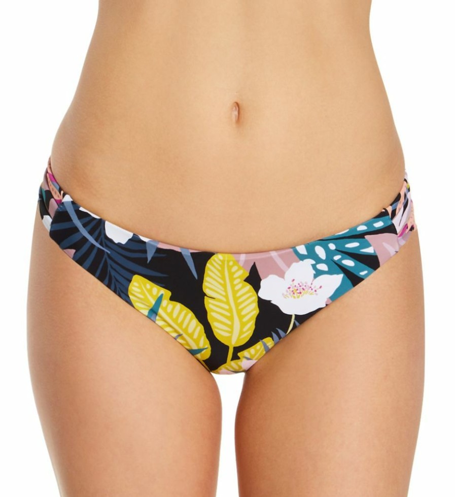 Raisins * | Online Discount Raisins Whitehaven Bloom Triple Side Pant Swim Bottom E710115 Blackrock