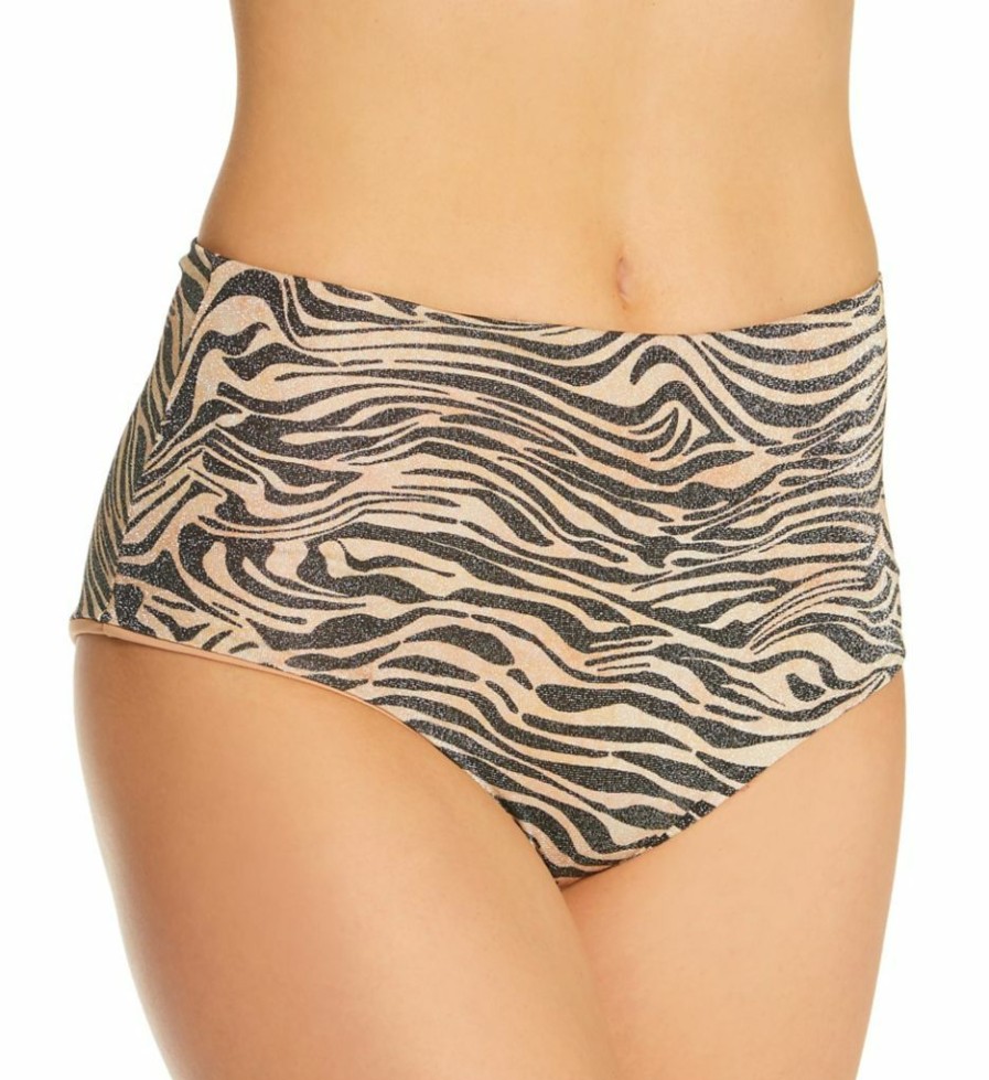 Swimwear * | Exclusive L Space Animal Instinct Portia Classic Swim Bottom Shpoc21 Animalinstinct