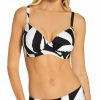 Fantasie * | Less Expensive Fantasie Ile De Re Underwire Full Cup Bikini Swim Top Fs0901 Blackcream