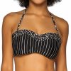 Swim Systems * | Online Discount Swim Systems Black Sand Bridget Bandeau Swim Top T525Bs Blacksand