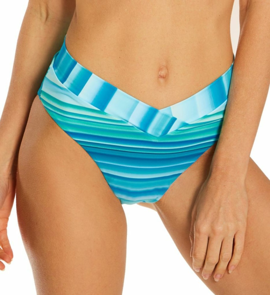 Swim Systems * | Exclusive Design Swim Systems Ocean Oasis Jade V-Front Swim Bottom B374Oo Oceanoasis