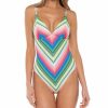 Swimwear * | Sales Becca Santa Catarina Abigail One Piece Swimsuit 141007 Multi