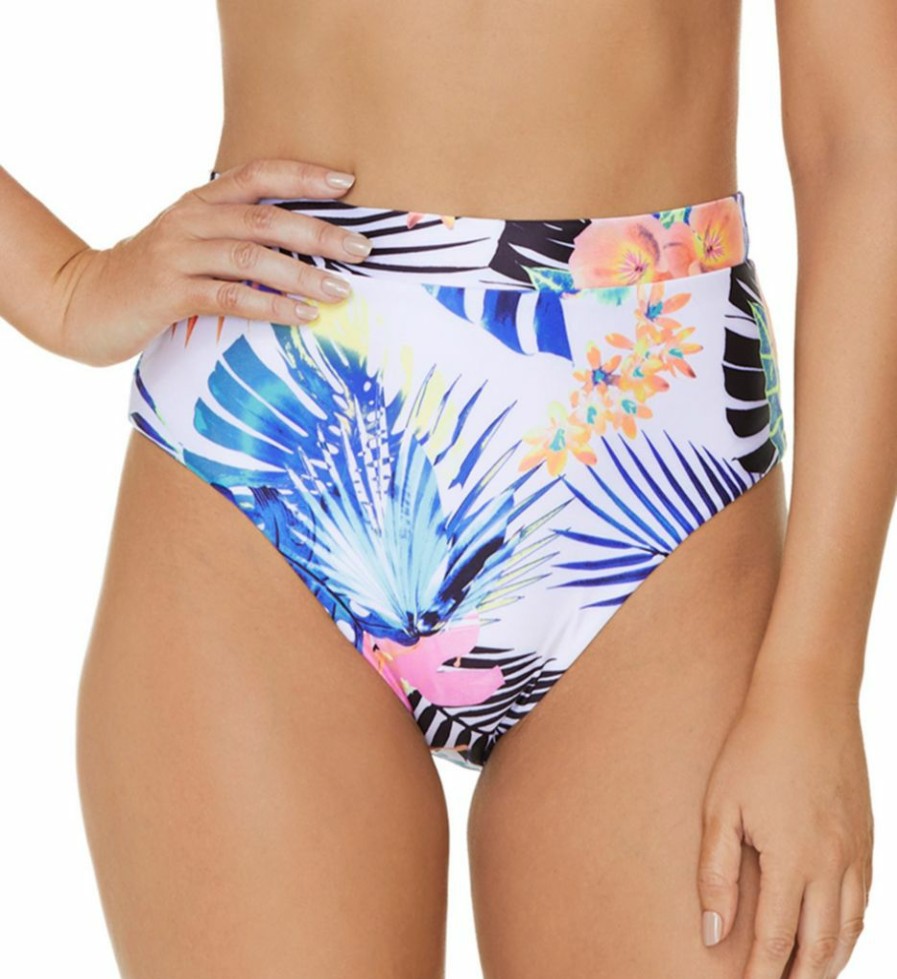 Raisins * | Exclusive Design Raisins Haleiwa Tropica Pant Swim Bottom G711014 Whitehaven