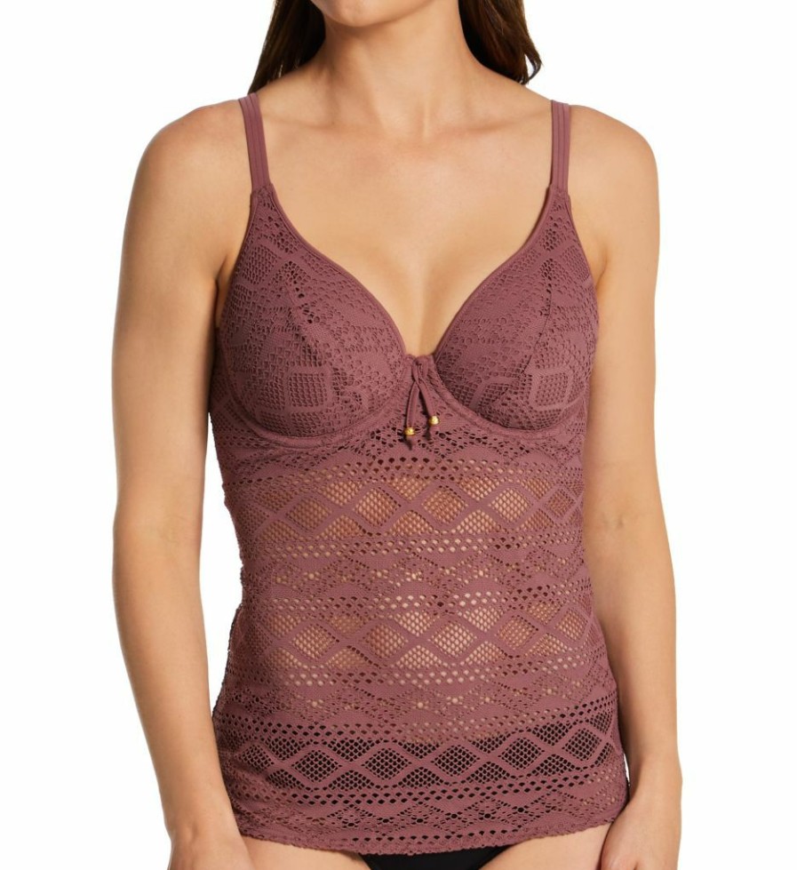 Freya * | Excellent Freya Sundance Underwire Padded Tankini Swim Top As3972