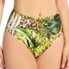 Fantasie * | Closeout Sale Fantasie Kabini Oasis High Waist Brief Swim Bottom Fs2178 Multi