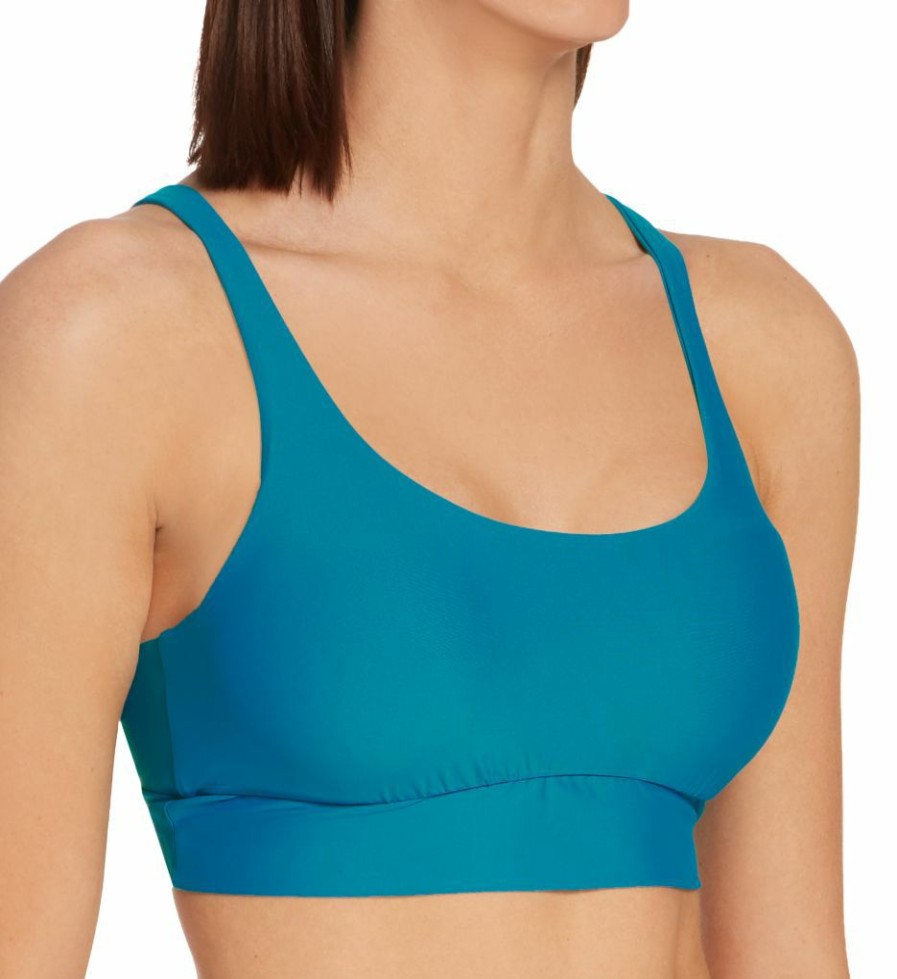 Swim Systems * | Wholesale Swim Systems Pacific Blue Teagan Tank Swim Top T532Pb Pacificblue