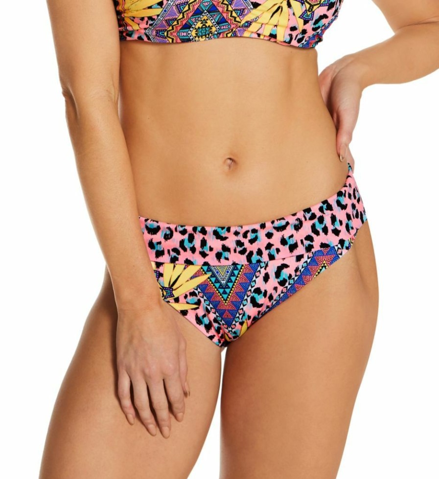 Freya * | Discount Freya Cala Fiesta Fold Bikini Brief Swim Bottom As0977 Multi