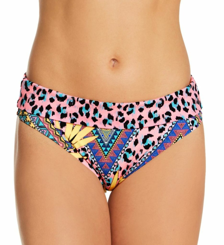 Freya * | Discount Freya Cala Fiesta Fold Bikini Brief Swim Bottom As0977 Multi