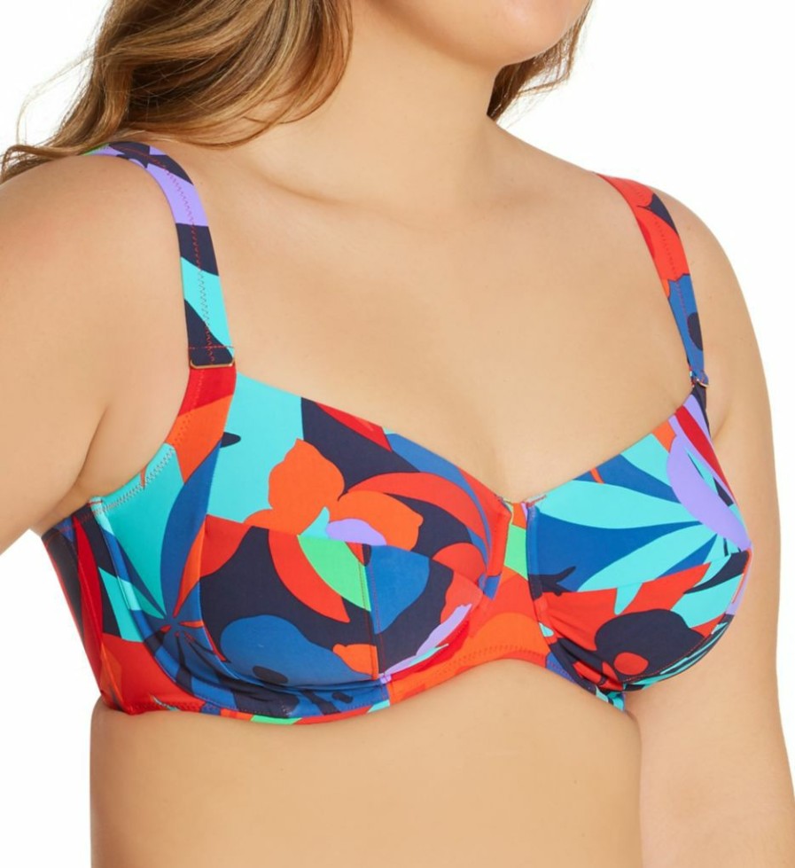 Swimwear * | Closeout Sale Anita Happy Tropical Luna Swim Top 8764-1 Original