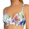 Fantasie * | Reliable Quality Fantasie Santa Catalina Underwire Full Cup Bikini Swim Top Fs0001 Bluedepths