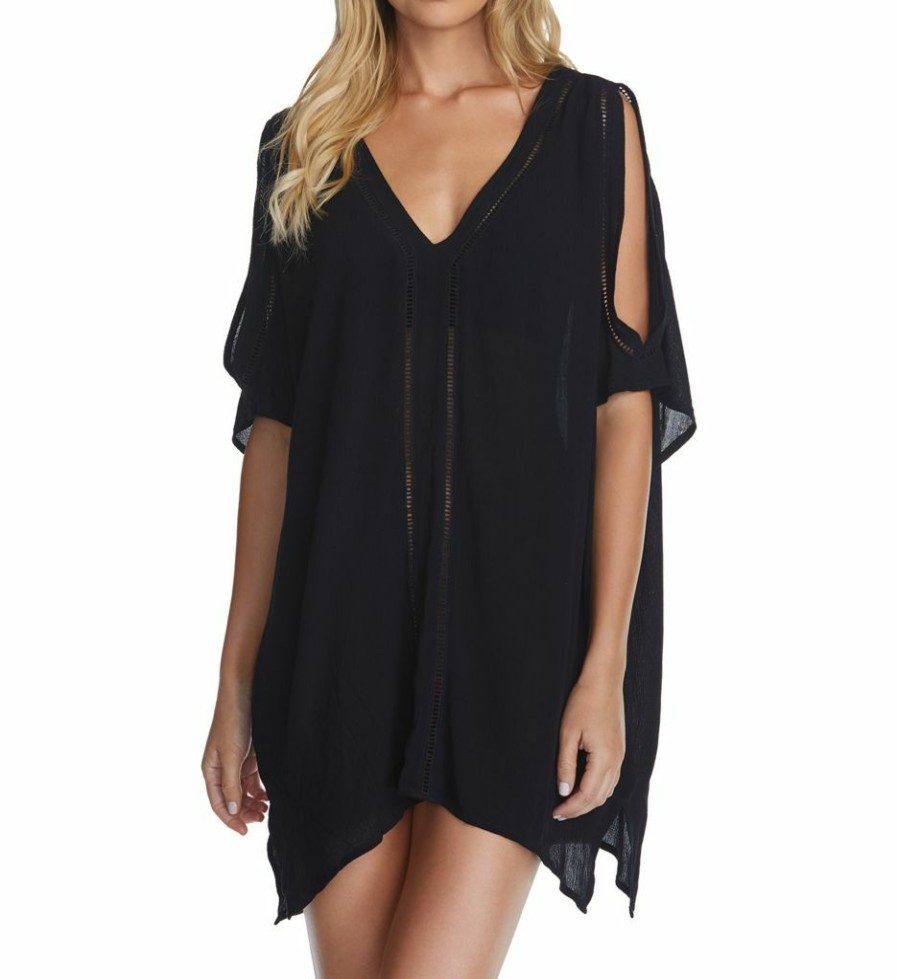 Raisins * | New Raisins Cover Ups Samba Caftan G710092 Black