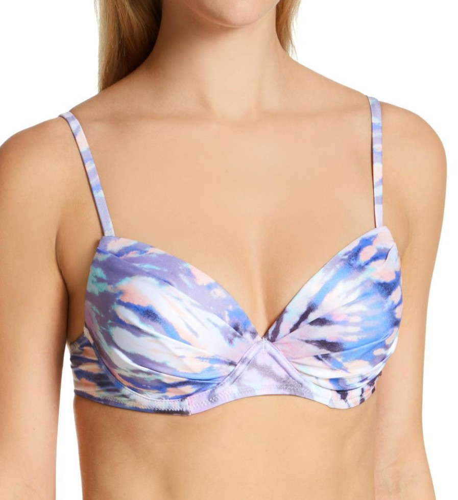 Raisins * | Fashionable Raisins Take A Trip Moon Underwire Bra Swim Top G710791 Shadow