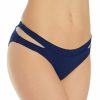 Swimwear * | Exclusive Becca Jetsetter Maya Reversible Hipster Swim Bottom 734717 Marina/Skyblue