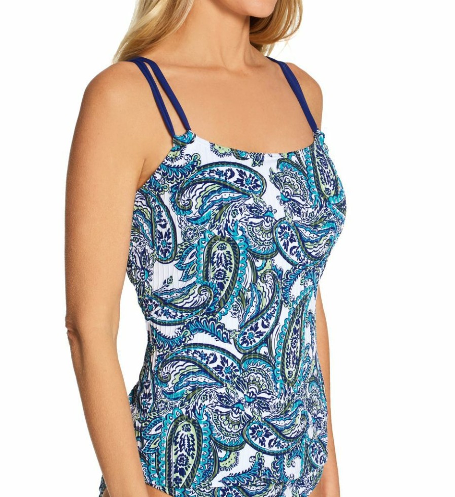 Sunsets * | Discount Sunsets Cape Cod Taylor Tankini Swim Top 75Cc Capecod