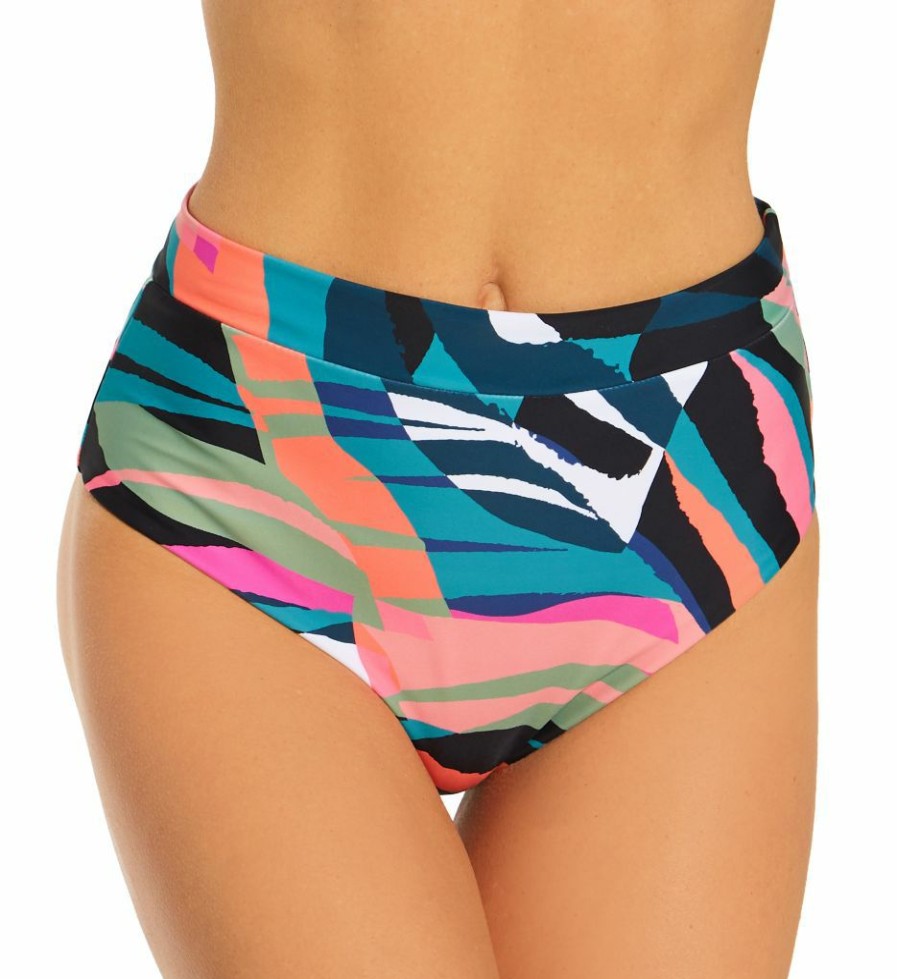 Raisins * | Excellent Raisins Crystal Cove Tropics Pant Swim Bottom E710414 Blackrock