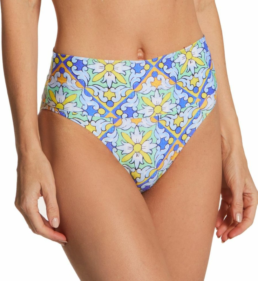 Swimwear * | New Lise Charmel La Sunny Antigel Fold Over Bikini Swim Bottom Fbb0395 Sunnydeco