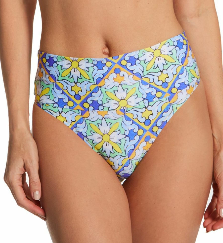 Swimwear * | New Lise Charmel La Sunny Antigel Fold Over Bikini Swim Bottom Fbb0395 Sunnydeco