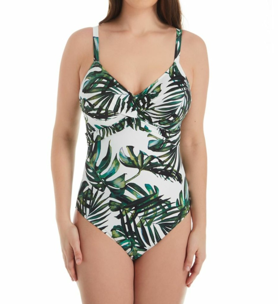 Fantasie * | Special Fantasie Palm Valley Underwire Twist Front Swimsuit Fs6768