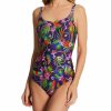 Swimwear * | Shop New Lise Charmel La Precieuse Underwire One Piece Swimsuit Fbb6235 Navyprecieux