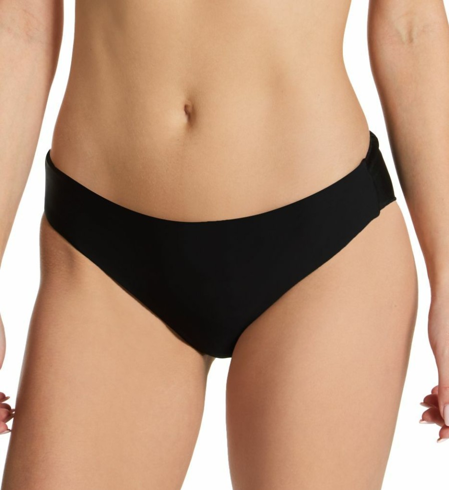 Raisins * | Wholesale Raisins Coastline Solids Fiesta Swim Bottom G710056 Black