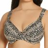 Swimwear * | Wholesale Miraclesuit En Lynx Plunge Bra Swim Top 6533001 Gold