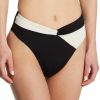 Swimwear * | Special L Space Color Block Nancy Lee Swim Bottom Cbnlb21 Black/Cream