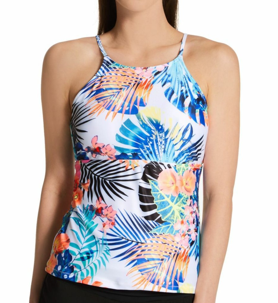 Raisins * | Less Expensive Raisins Haleiwa St. Croix Tankini Swim Top G711013 Whitehaven