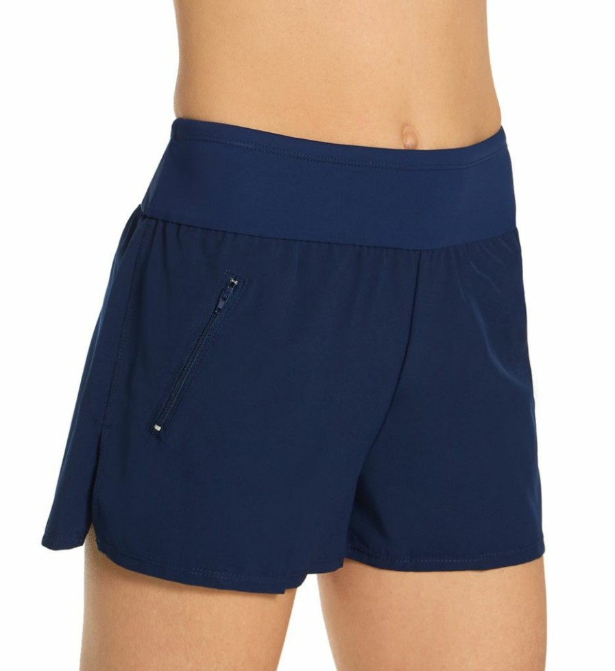 Swimwear * | Excellent Beach House Paloma Beach April Stretch Woven Beach Swim Short H58028