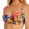 Swimwear * | Discount Pour Moi Bohemia Balcony Lightly Padded Underwire Swim Top 12710 Singapore