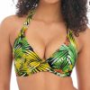 Freya * | Sales Freya Maui Daze Underwire Halter Bikini Swim Top As1304 Multi