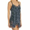 Swimwear * | Excellent Beach House Diamond Daze Calista Drape One Piece Swim Dress H23861