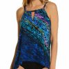 Swimwear * | Discount Miraclesuit Scheherazade Peephole Tankini Swim Top 6529460 Multi