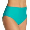 Sunsets * | Exclusive Design Sunsets Seaside Aqua High Road Swim Bottom 30Bsa Seasideaqua