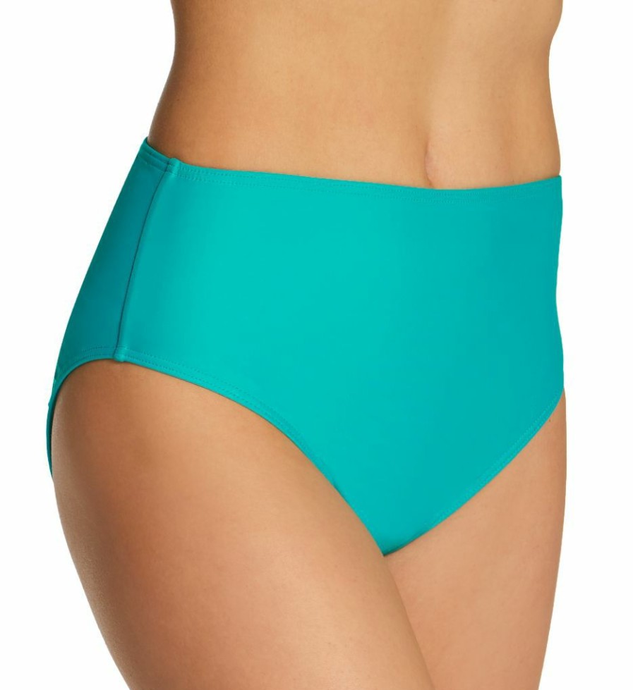 Sunsets * | Exclusive Design Sunsets Seaside Aqua High Road Swim Bottom 30Bsa Seasideaqua