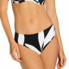 Fantasie * | Sales Fantasie Ile De Re Mid Rise Brief Swim Bottom Fs0972 Blackcream