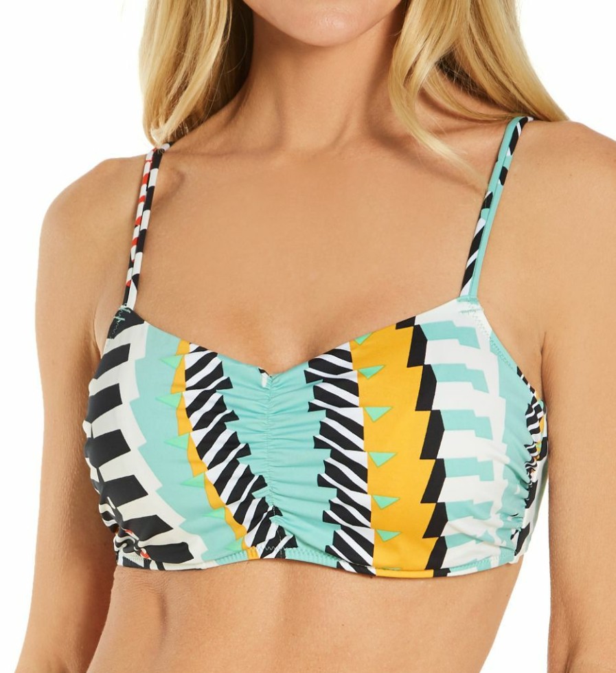 Freya * | Sales Freya Bassline Underwire Bralette Bikini Swim Top As7051 Multi