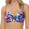 Raisins * | Fashionable Raisins Salt + Soul Moonshadow Underwire Bra Swim Top G710191 Blackash