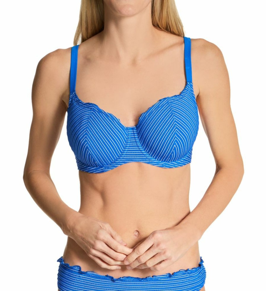 Freya * | New Freya Ocean Calling Underwire Sweetheart Bikini Swim Top As1403 Biosphere