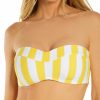 Swim Systems * | Discount Swim Systems Bridget Bandeau Swim Top T525Sb Sunbeam