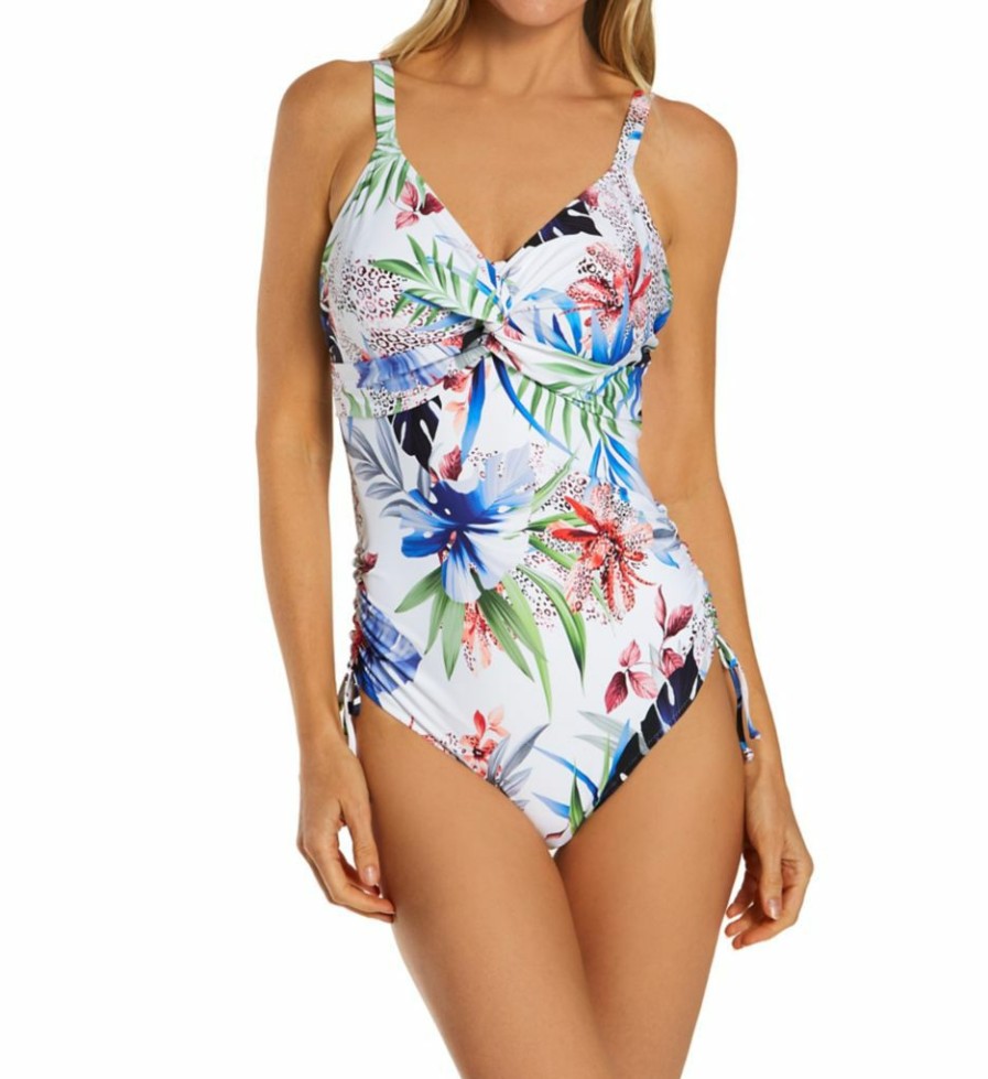 Fantasie * | Discount Fantasie Santa Catalina Adjustable One Piece Swimsuit Fs0031 Bluedepths