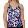 Raisins * | Discount Raisins Salt + Soul Noumea Cami Tankini Swim Top G710155 Blackash