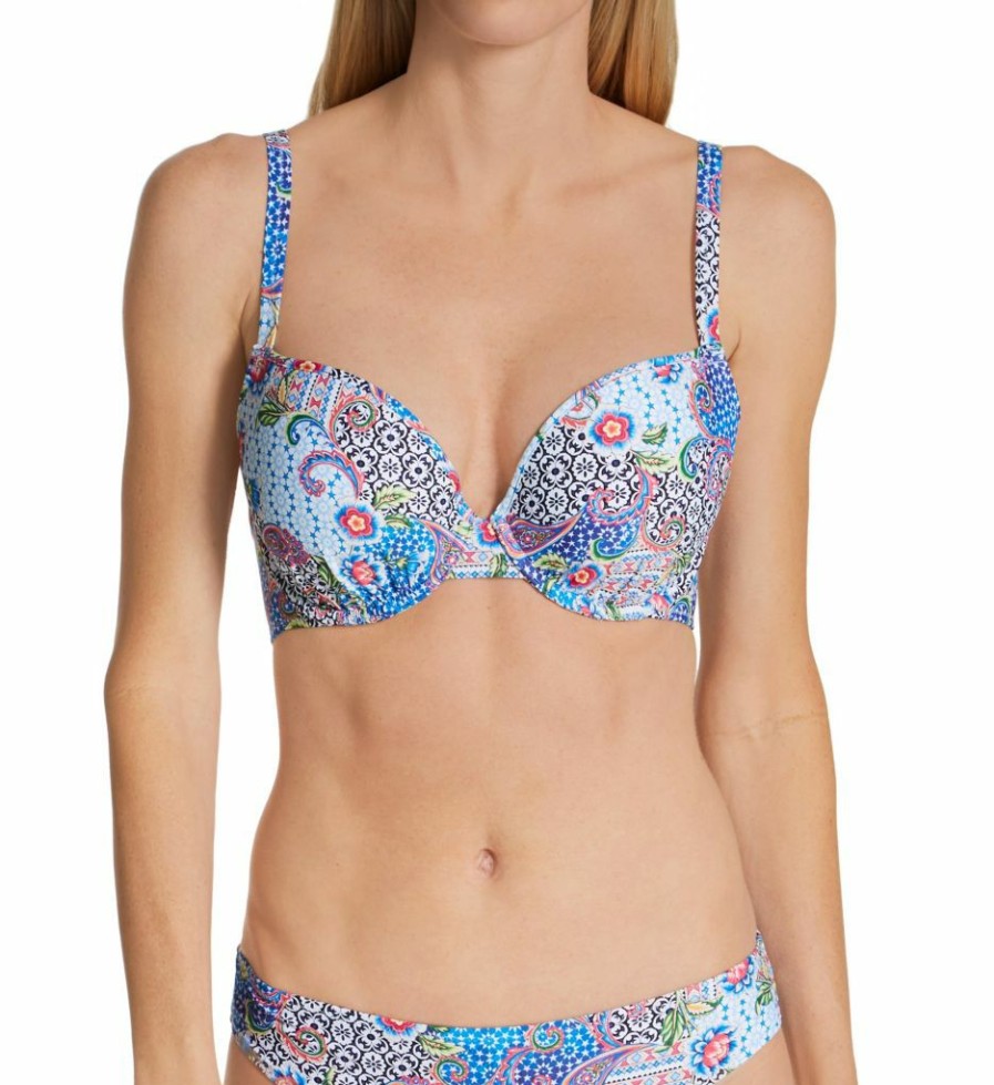 Freya * | Best Sale Freya Boho Breeze Underwire Moulded Bikini Swim Top As2308 Multi