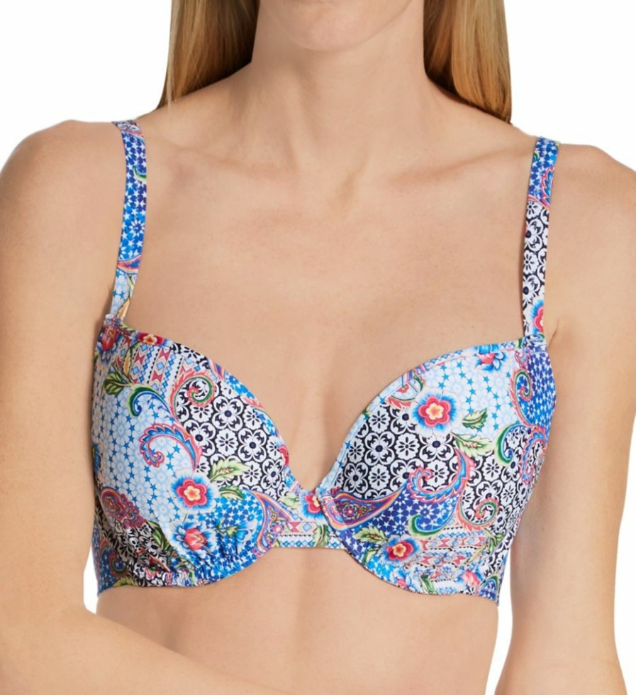 Freya * | Best Sale Freya Boho Breeze Underwire Moulded Bikini Swim Top As2308 Multi