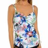 Fantasie * | Excellent Fantasie Santa Catalina Underwire Twist Tankini Swim Top Fs0054 Bluedepths